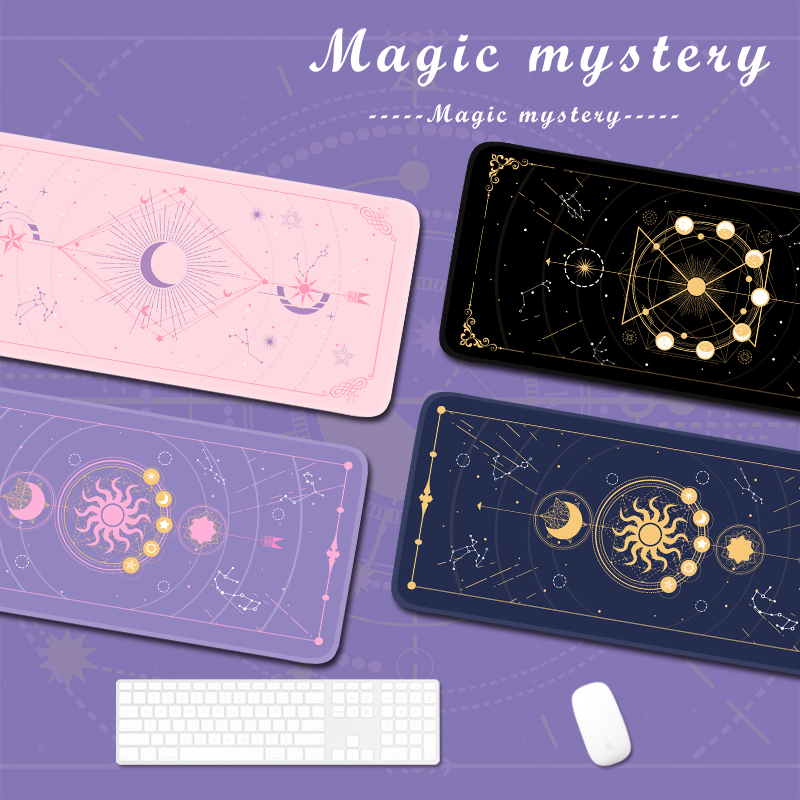 Gaming Accessories Kawaii - Magic Moon Star Purple Extra Large