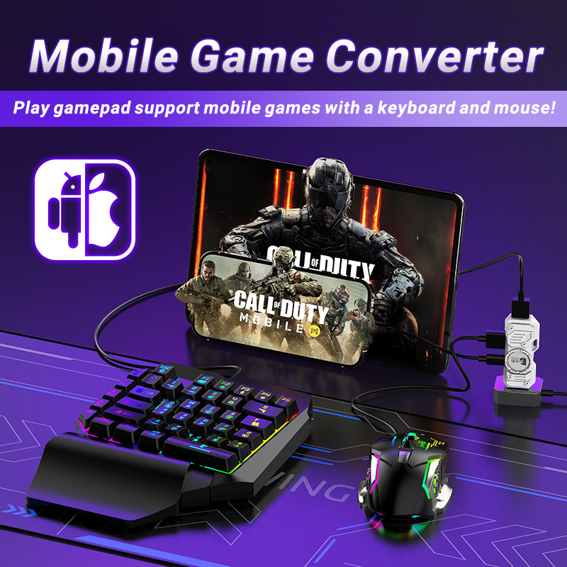 Gaming Accessories Combo - Mobile Games Converter Kit Mobilador Gamer