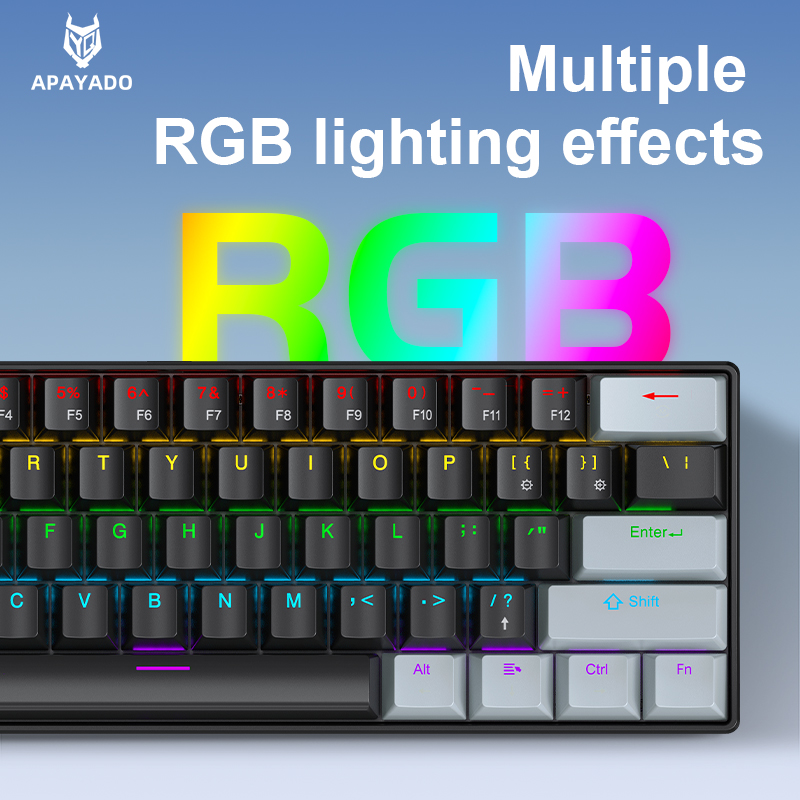 APAYADO K61 Mini Mechanical Ke - Gaming Accessories Combo ulasan dan harga