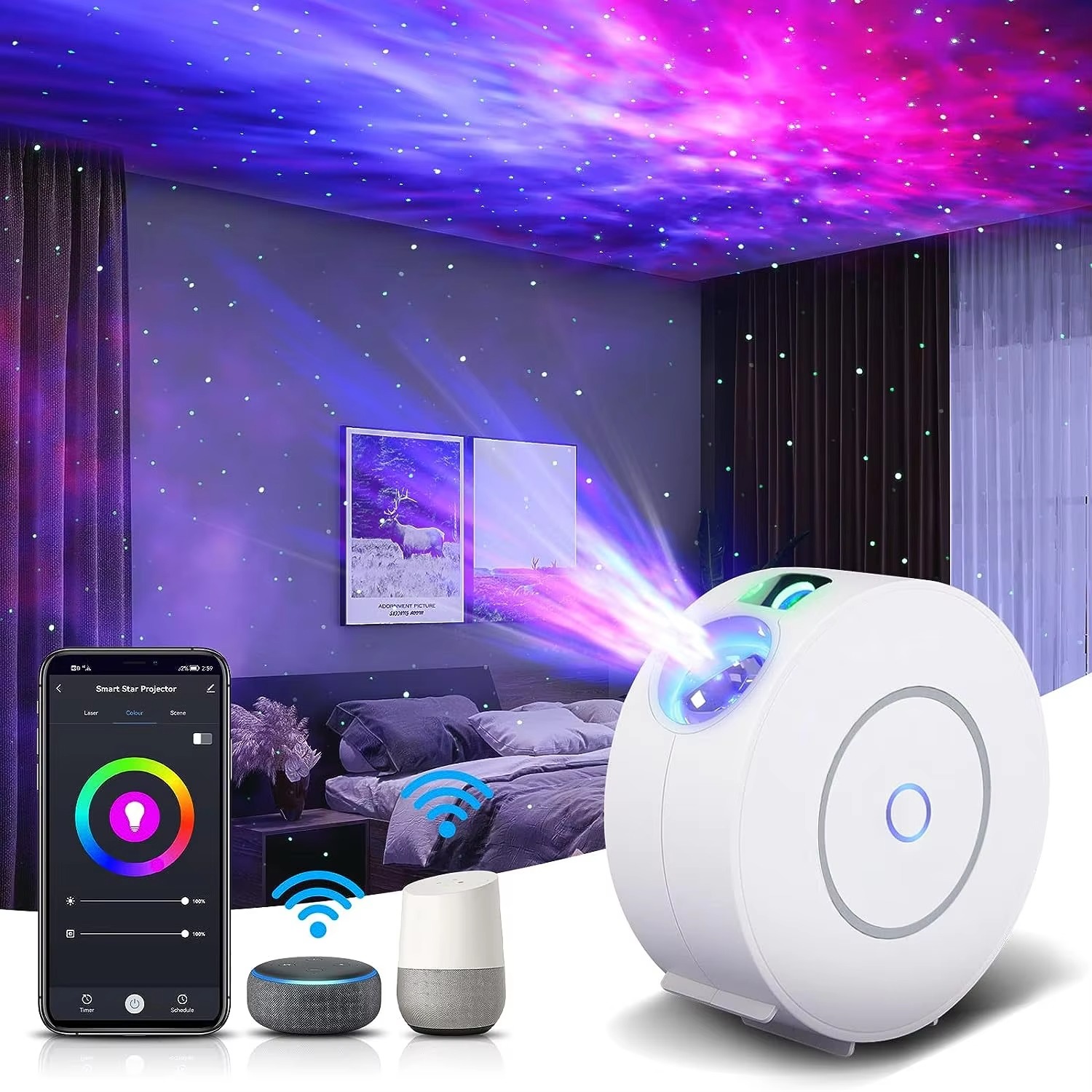 Intelligent Aurora Galaxy Star - Gaming Accessories Led ulasan dan harga