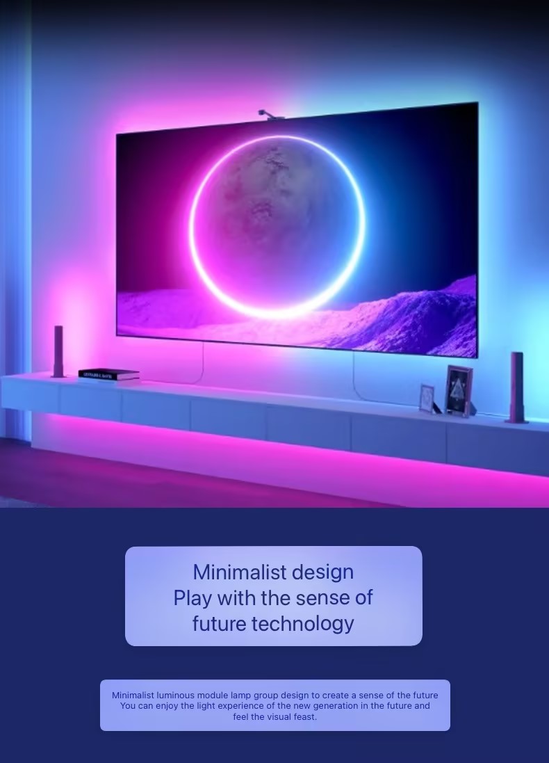 Desktop Gaming Mood Decor Smar - Gaming Accessories Led ulasan dan harga