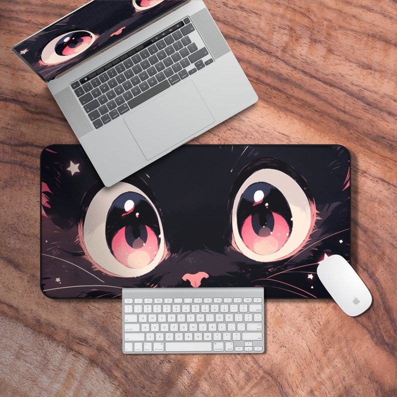 Anime Cute Cat Mouse Pad 900x4 - Gaming Accessories Officeworks ulasan dan harga