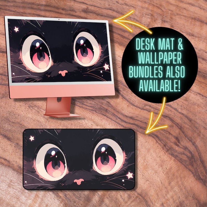 Anime Cute Cat Mouse Pad 900x4 - Gaming Accessories Officeworks ulasan dan harga