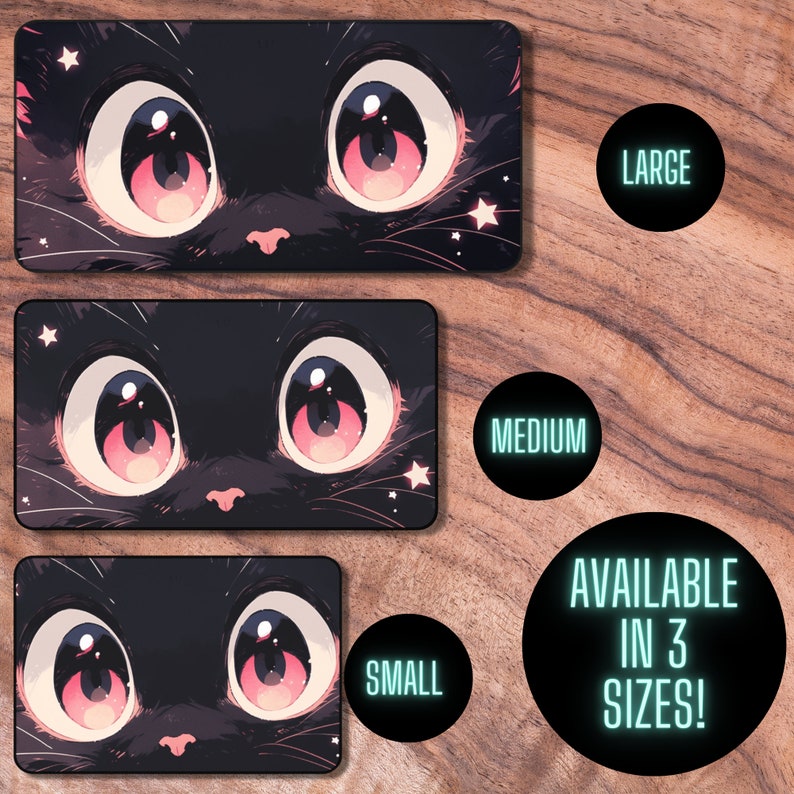 Anime Cute Cat Mouse Pad 900x4 - Gaming Accessories Officeworks ulasan dan harga