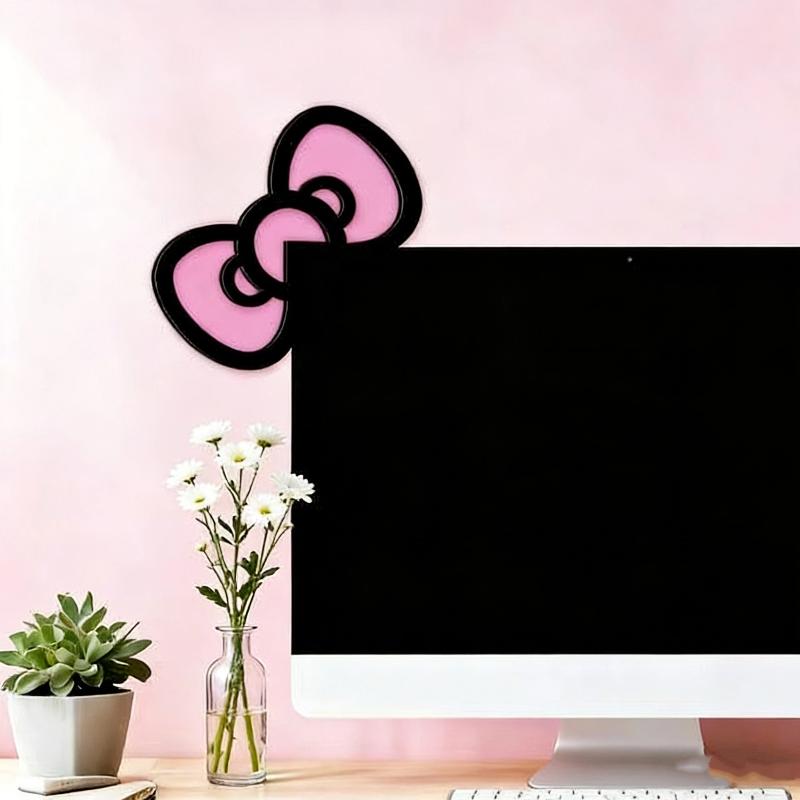 New 1/2Pcs Wooden Bowknot PC A - Gaming Accessories Kawaii ulasan dan harga