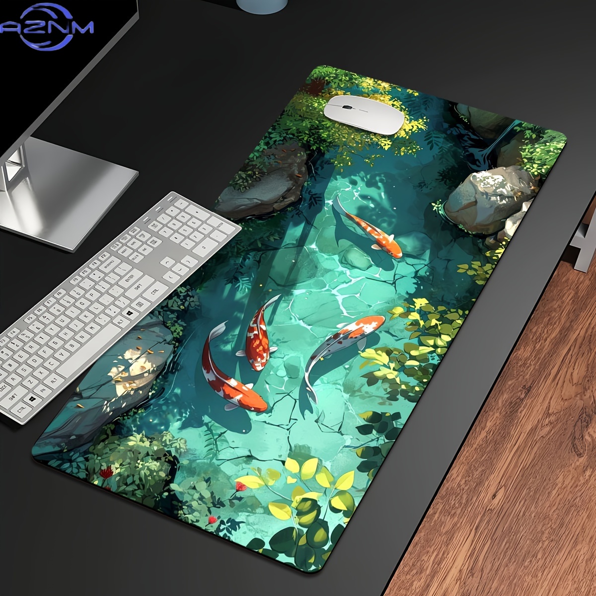 Large Koi Fish Gaming Mouse Pa - Gaming Accessories Officeworks ulasan dan harga