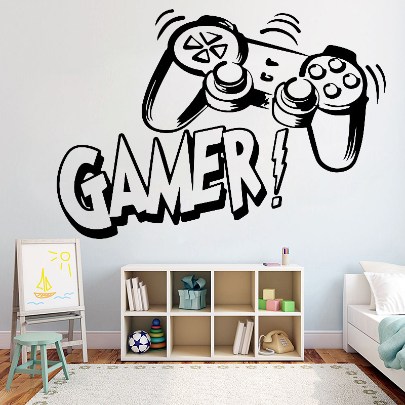 Wall Sticker for Kids Room  Vi - Gaming Accessories Wall ulasan dan harga