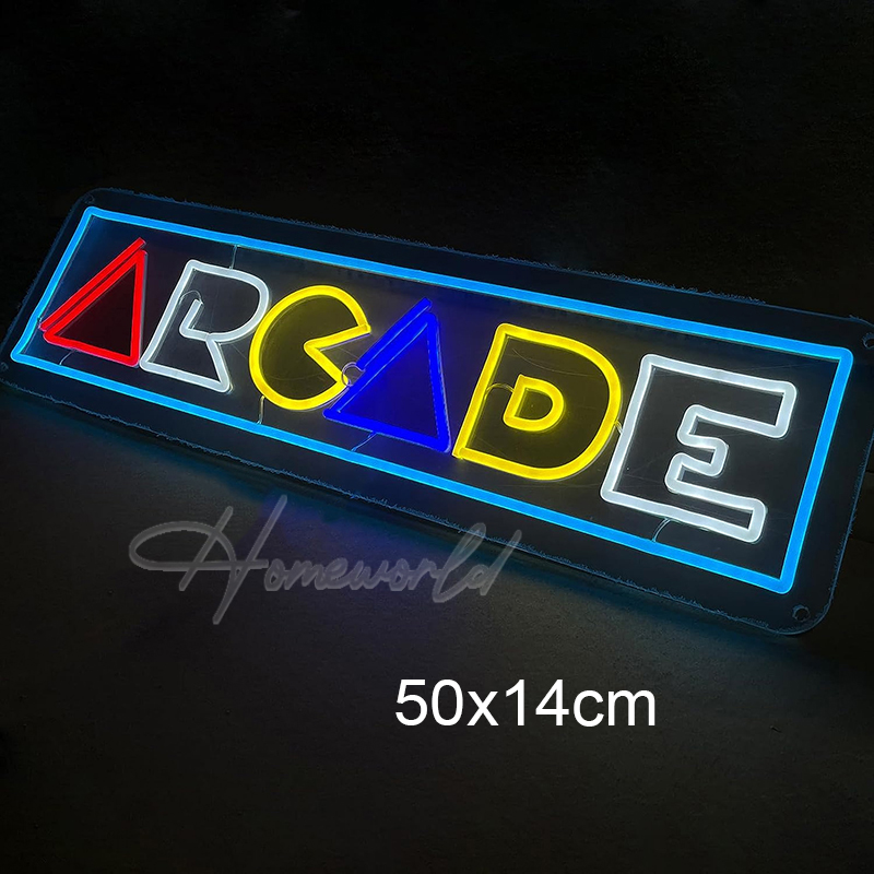 Arcade Neon Sign LED Game Room - Gaming Accessories Led ulasan dan harga