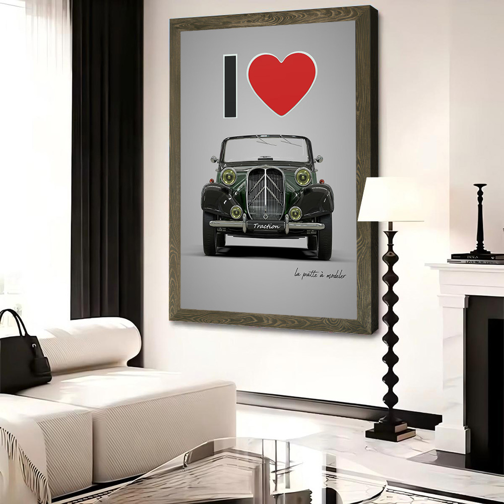 I Love Traction Printed Canvas - Gaming Accessories Wall ulasan dan harga