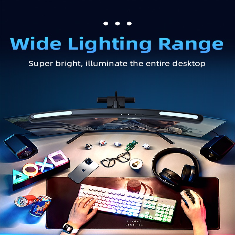 Curved LED Monitor Light Bar R - Gaming Accessories Led ulasan dan harga
