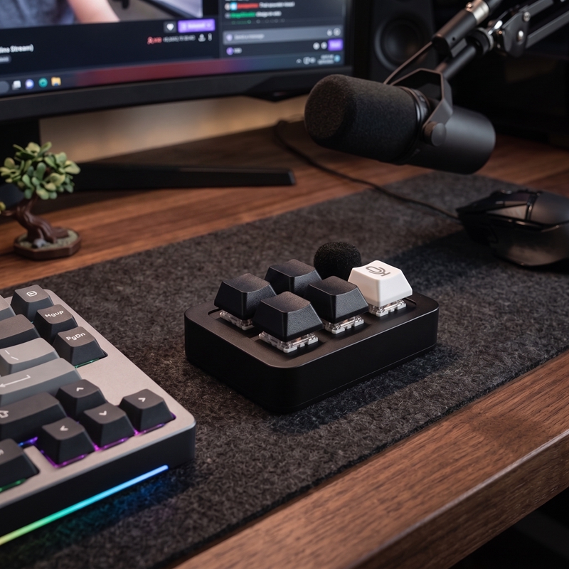 DT23 5-Key Keypad Wireless Mic - Gaming Accessories Officeworks ulasan dan harga