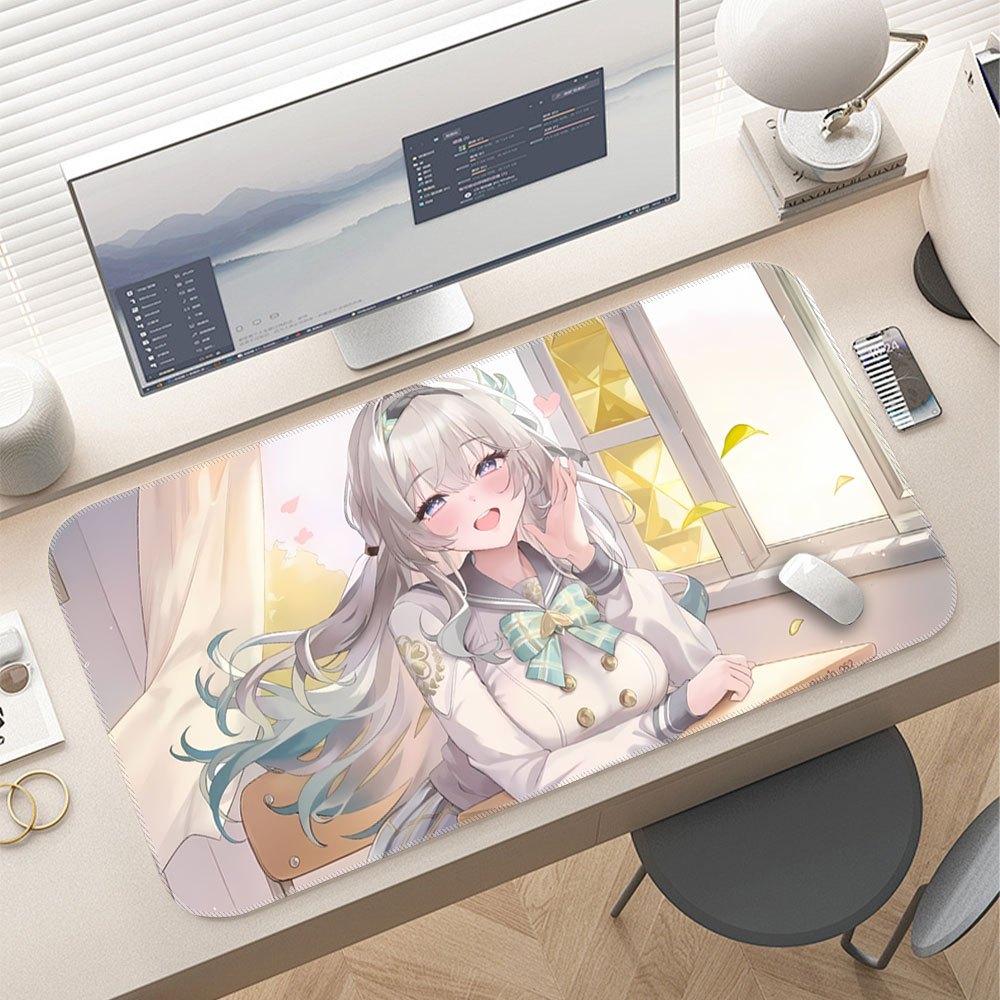 Large Anime Girl Mouse Pad Fir - Gaming Accessories Officeworks ulasan dan harga