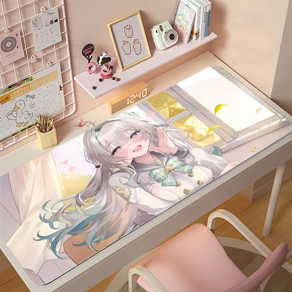 Large Anime Girl Mouse Pad Fir - Gaming Accessories Officeworks ulasan dan harga