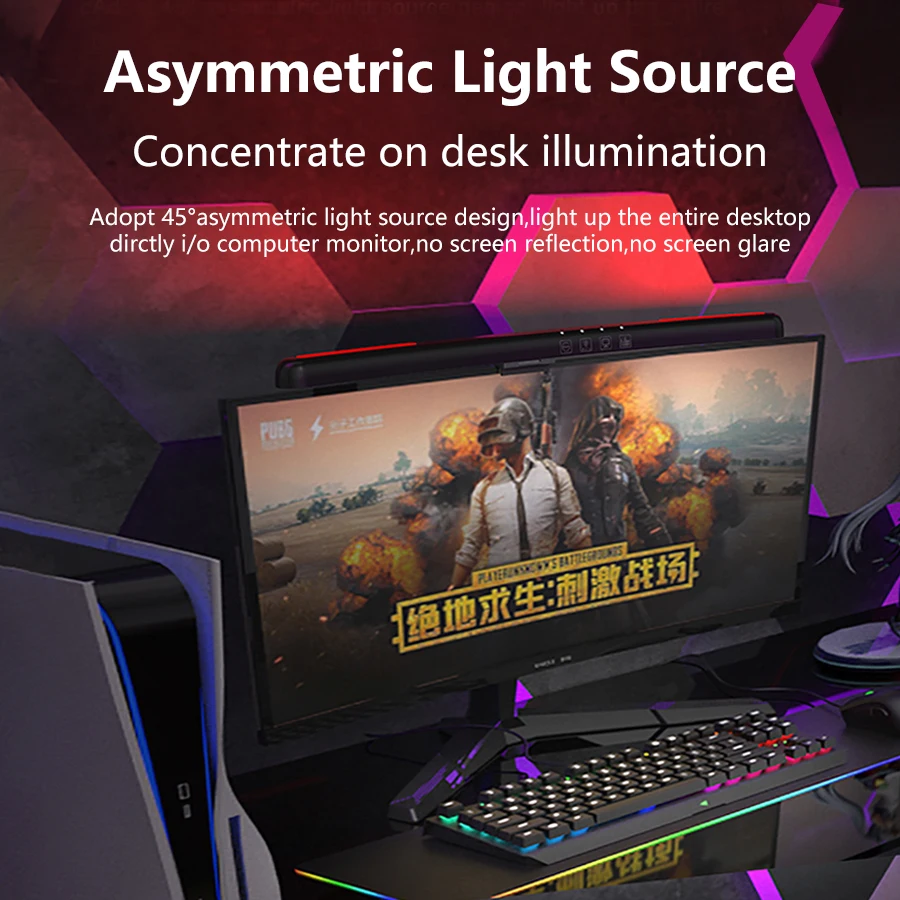 USB Stepless Dimming Screen Ha - Gaming Accessories Led ulasan dan harga