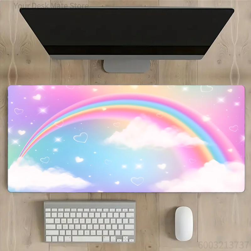 , Rainbow Gaming Mouse Pad / m - Gaming Accessories Officeworks ulasan dan harga