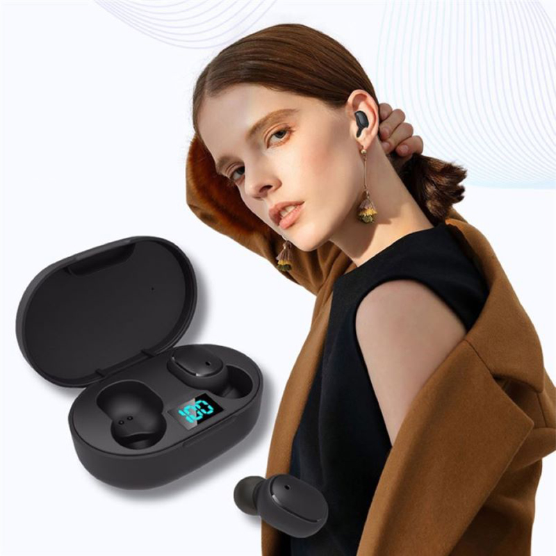 A6S TWS Earphone Wireless Blue - Gaming Accessories Sale ulasan dan harga