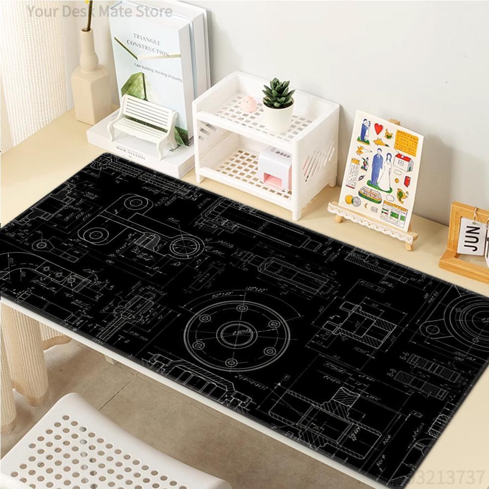XXL Large Mouse Pad Gaming Acc - Gaming Accessories Drawing ulasan dan harga