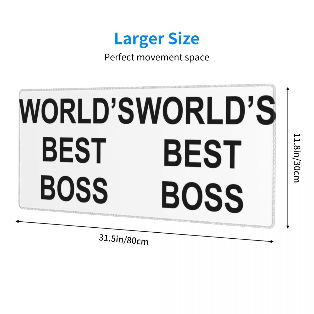 Large Mouse Pad World's Best B - Gaming Accessories Best ulasan dan harga
