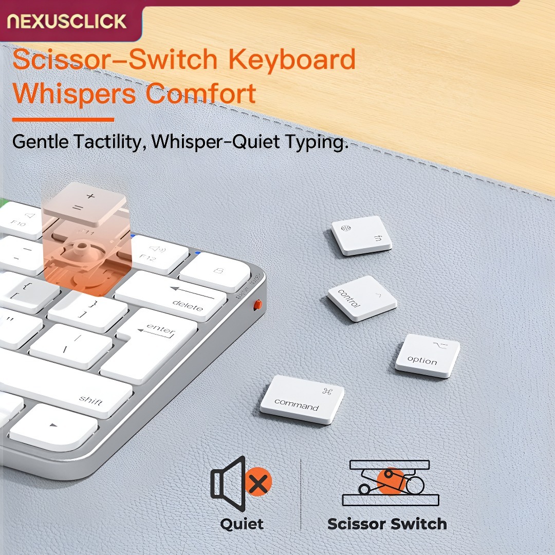 NexusClick Ultra Slim Wireless - Gaming Accessories Combo ulasan dan harga