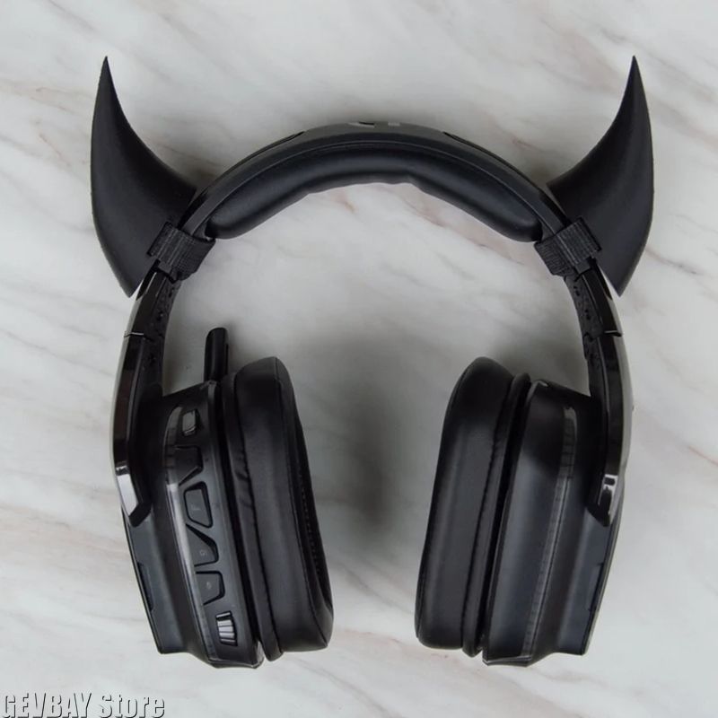 Devil Demon Horns for Headset  - Gaming Accessories Sale ulasan dan harga