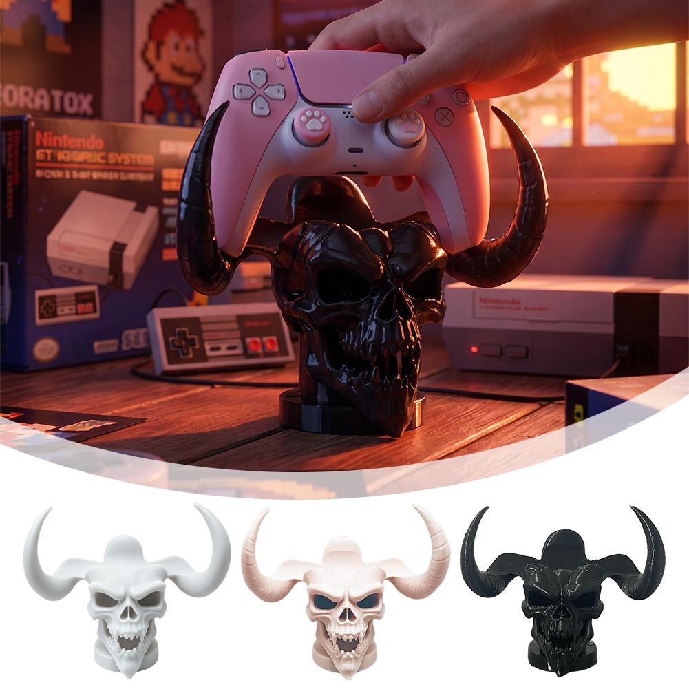 Unique Devil Skull Horn Contro - Gaming Accessories Organizer ulasan dan harga