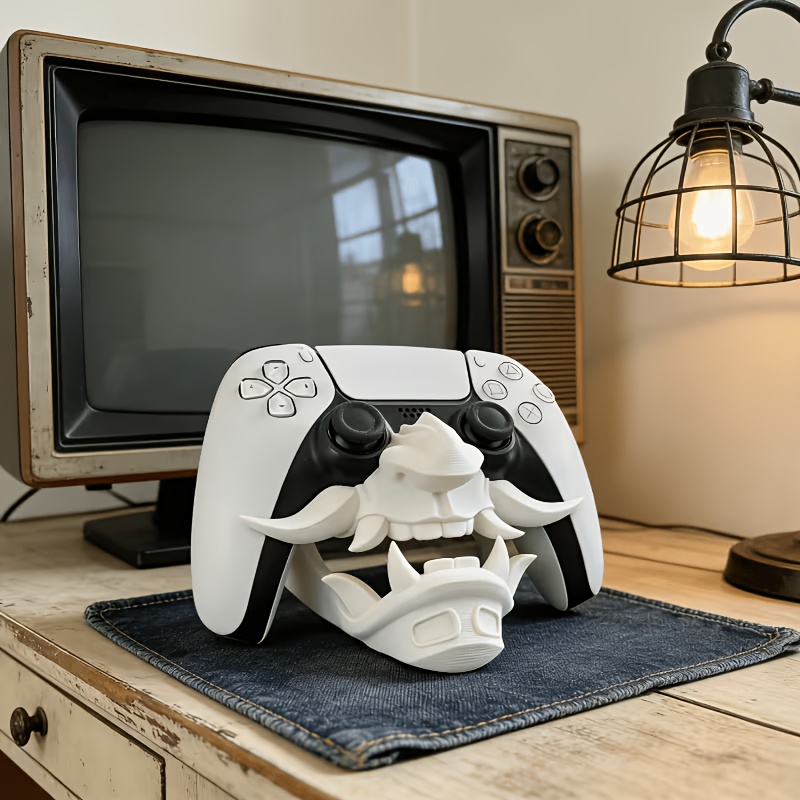 Demon Face PS5 Controller Brac - Gaming Accessories Organizer ulasan dan harga