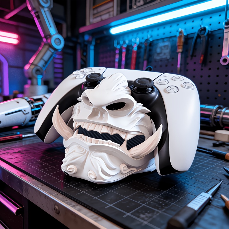 Demon Face PS5 Controller Brac - Gaming Accessories Organizer ulasan dan harga