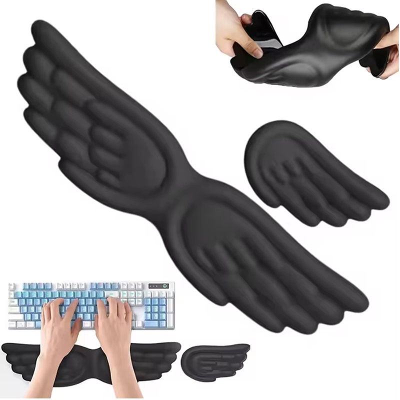 Angel Wing Memory Foam Cushion - Gaming Accessories Officeworks ulasan dan harga