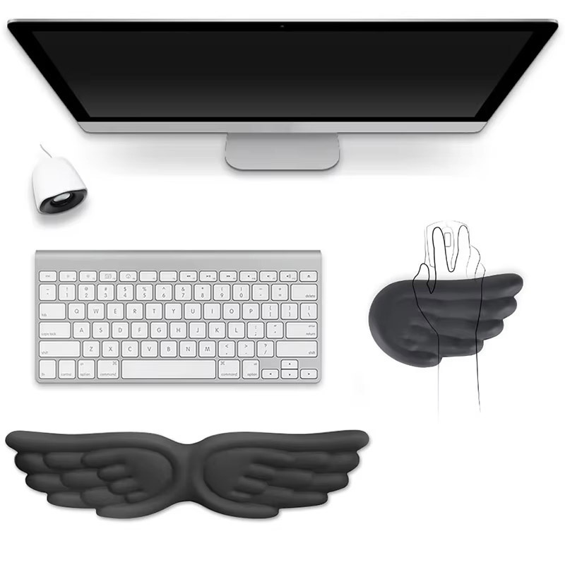 Angel Wing Memory Foam Cushion - Gaming Accessories Officeworks ulasan dan harga