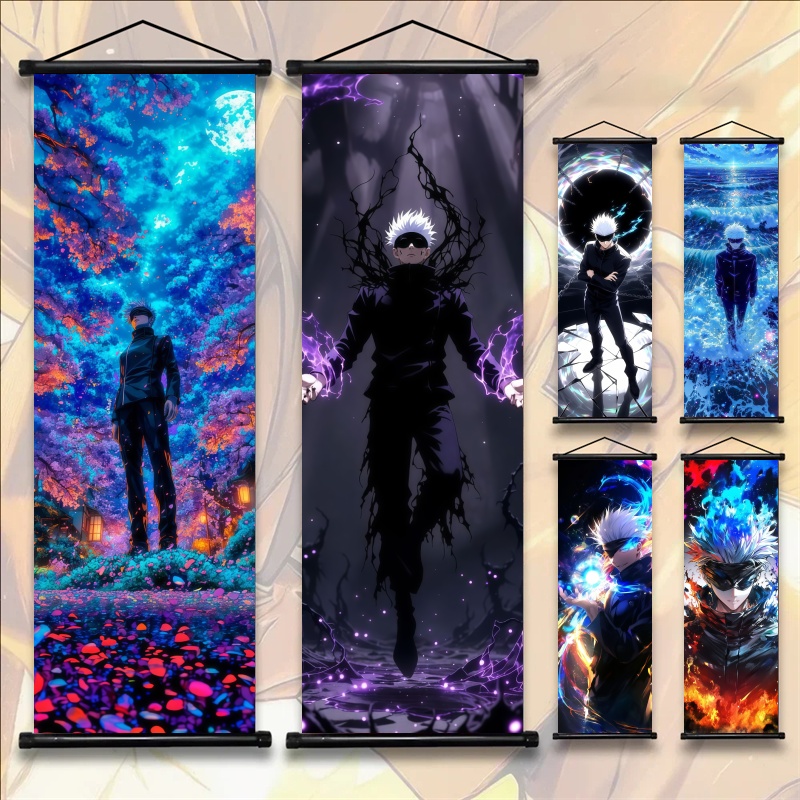 Jujutsu Kaisen Gojo Satoru Ani - Gaming Accessories Wall ulasan dan harga