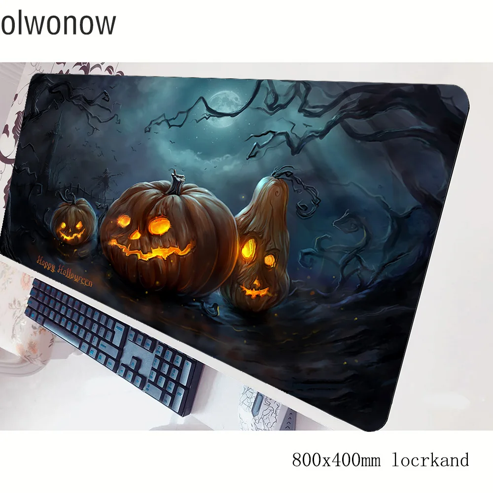 Halloween mousepad gamer large - Gaming Accessories Best ulasan dan harga