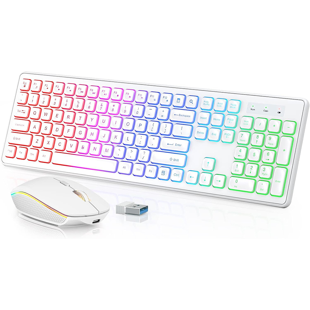 Backlit Wireless Keyboard and  - Gaming Accessories Combo ulasan dan harga